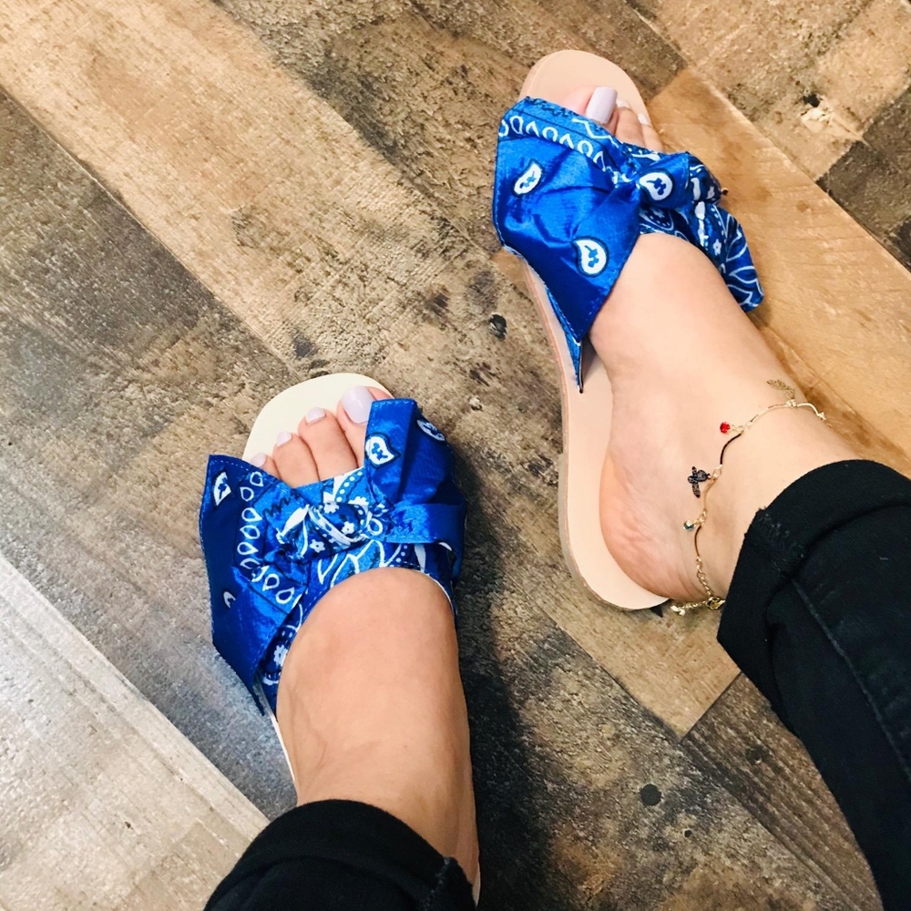 Bandana sandals
